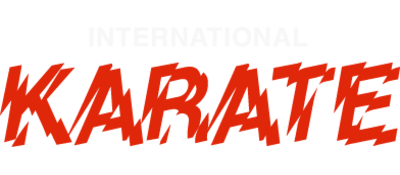 International Karate logo for Amstrad CPC